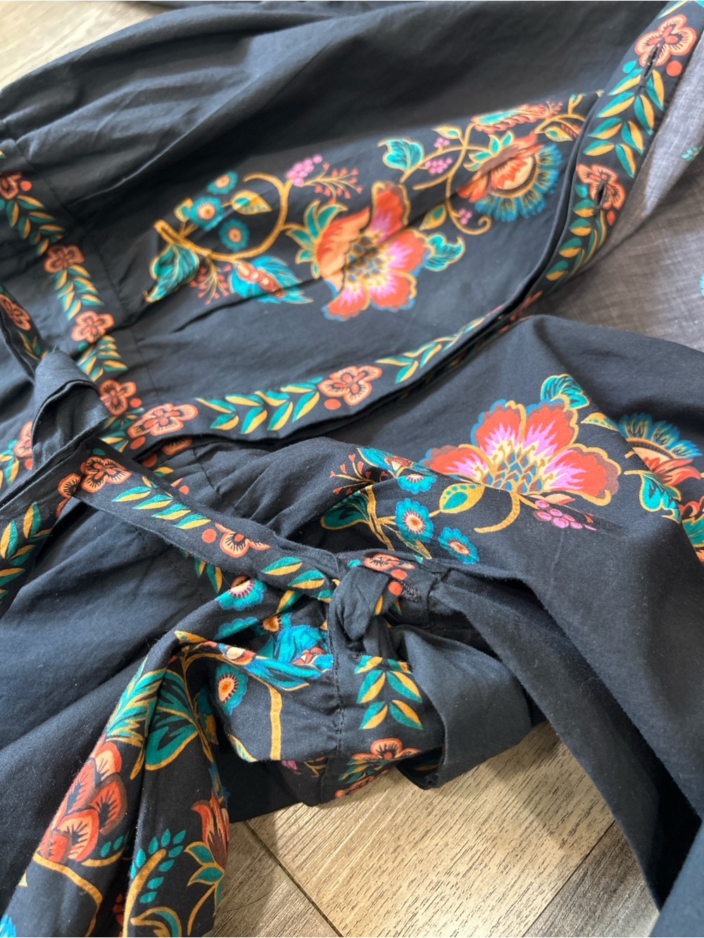 Farm Rio x Anthropologie Poplin Printed Shirting Jumpsuit - Medium - Picture 6 of 15